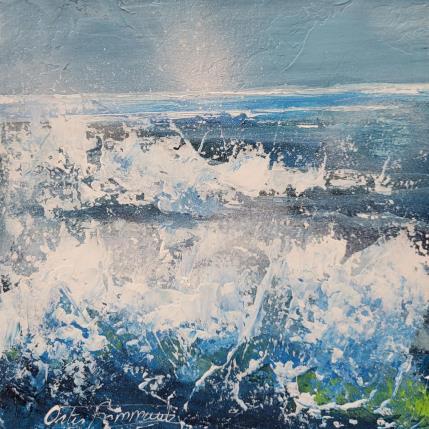 Peinture Lueur par Ortis-Bommarito Nicole | Tableau Figuratif Acrylique Marine