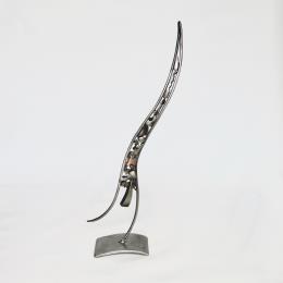 Sculpture L' ACROBATE par Martinez Jean-Marc | Sculpture Figuratif Métal Portraits