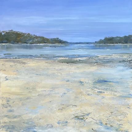 Peinture Bord de Loire en été par Fièvre Véronique | Tableau Figuratif Acrylique