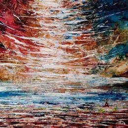 Gemälde PAris le jour #3 von Reymond Pierre | Gemälde Figurativ Öl