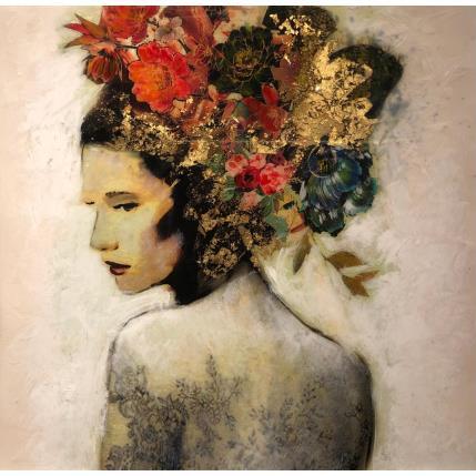 Peinture La Trini par Bofill Laura | Tableau Figuratif Acrylique, Résine Portraits