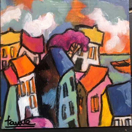 Peinture Ocean par Fauve | Tableau Figuratif Acrylique Marine