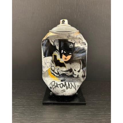 Skulptur Batman von Kedarone | Skulptur Pop-Art Acryl, Graffiti Pop-Ikonen