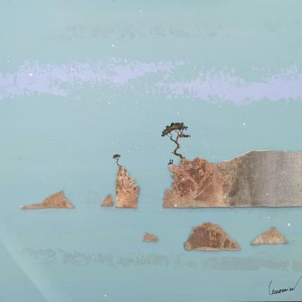 Peinture A240 par Lemonnier  | Tableau Matiérisme Acrylique, Zinc Paysages