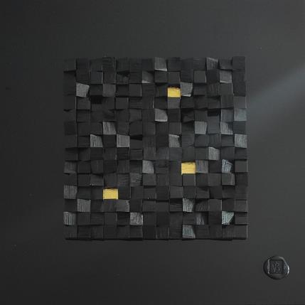 Peinture Princeton  par Bauquel Véronique | Tableau Abstrait Acrylique, Bois, Collage, Métal Minimaliste