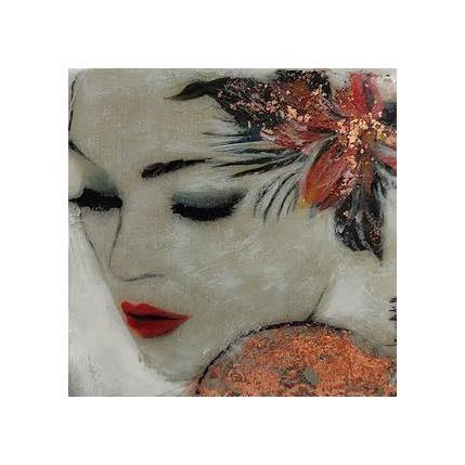 Peinture Rita Soñadora par Bofill Laura | Tableau Figuratif Acrylique, Résine Portraits