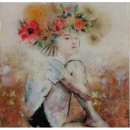 Peinture Meri Sentada par Bofill Laura | Tableau Figuratif Acrylique, Résine Portraits