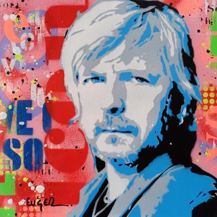 Peinture MISTER RENAUD par Euger Philippe | Tableau Pop-art Acrylique Icones Pop