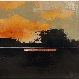 Painting Abstraction #2655 by Hévin Christian | Painting Abstract Acrylic, Oil, Pastel Minimalist, Pop icons