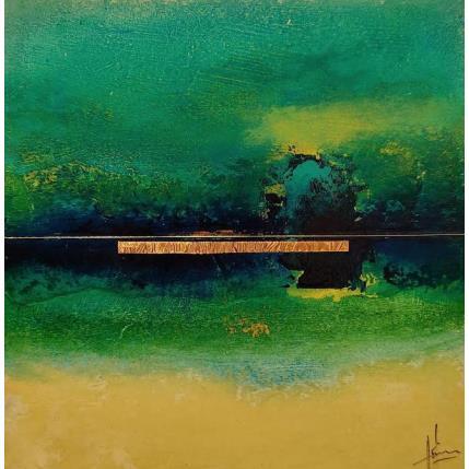 Peinture Abstraction #2657 par Hévin Christian | Tableau Abstrait Acrylique, Huile, Pastel Minimaliste