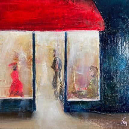 Painting au chaud by Vinnie | Painting Figurative Oil Pop icons