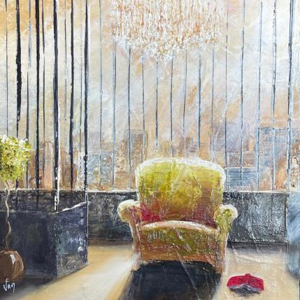 Gemälde Rose von Vinnie | Gemälde Figurativ Öl