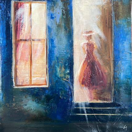 Peinture retardataire par Vinnie | Tableau Figuratif Huile