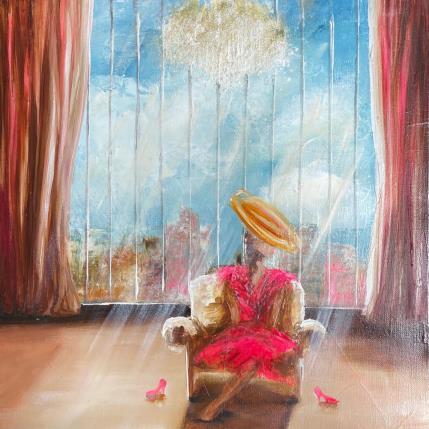 Peinture ma chérie  par Vinnie | Tableau Figuratif Huile