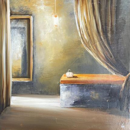 Peinture un soir, quelque part  par Vinnie | Tableau Figuratif Huile