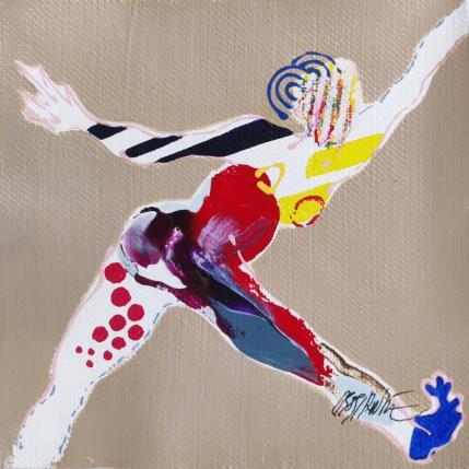 Peinture Le quart écart par Cressanne | Tableau Figuratif Acrylique, Encre Nu