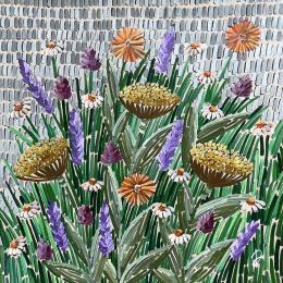 Painting Steppe grasses 2  by Dmitrieva Daria | Painting Impressionism Acrylic Nature