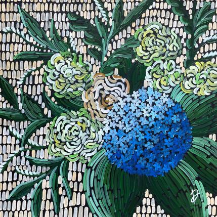 Peinture Bouquet 2 par Dmitrieva Daria | Tableau Impressionnisme Acrylique Nature