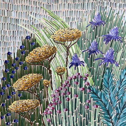 Peinture Steppe grasses 1 par Dmitrieva Daria | Tableau Impressionnisme Acrylique Nature