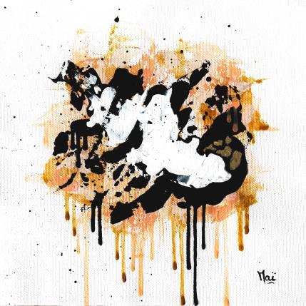 Peinture Rouille par Maï Bouvier | Tableau Abstrait Acrylique Minimaliste