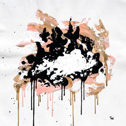 Peinture Cupcake par Maï Bouvier | Tableau Abstrait Acrylique Minimaliste