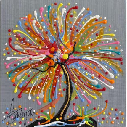 Painting Entre gris et couleur by Fonteyne David | Painting Figurative Acrylic