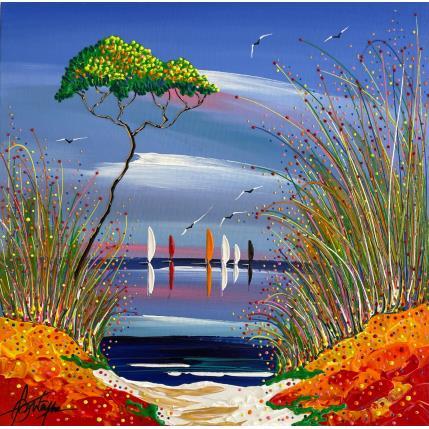 Painting Evade moi by Fonteyne David | Painting Figurative Acrylic