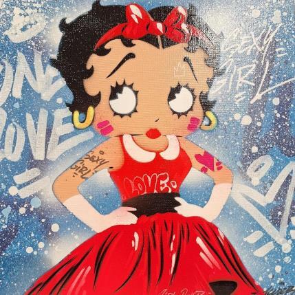 Peinture Betty Boop par Kedarone | Tableau Pop-art Acrylique, Graffiti Icones Pop