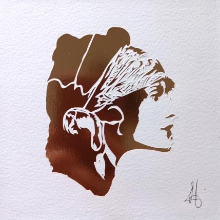 Peinture HARMONIE par Louafi Valentine | Tableau Figuratif Papier Portraits