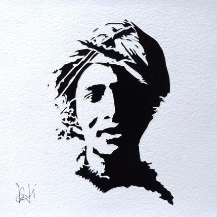 Peinture LE SOULAGEMENT par Louafi Valentine | Tableau Figuratif Papier Portraits