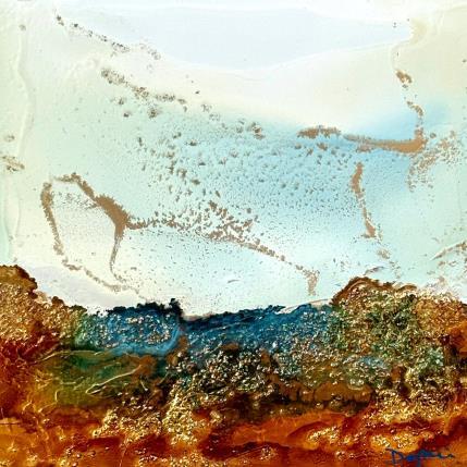 Peinture F1 - 1890 Bronze Age par Depaire Silvia | Tableau Abstrait Acrylique Marine, Minimaliste, Paysages