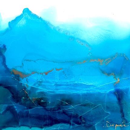 Peinture F1 - 1652  Poésie Marine par Depaire Silvia | Tableau Abstrait Acrylique Marine, Minimaliste, Paysages