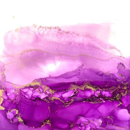 Peinture F4 - 1574  Poésie Florale par Depaire Silvia | Tableau Abstrait Acrylique Minimaliste, Nature, Paysages