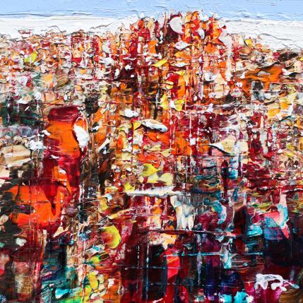 Peinture New York City #1 par Reymond Pierre | Tableau Figuratif Huile Urbain