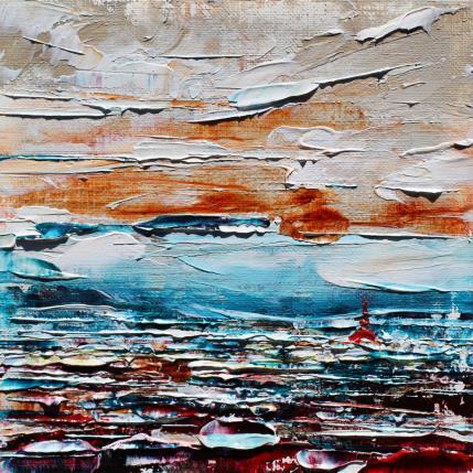 Painting Paris le jour #1 by Reymond Pierre | Painting Figurative Oil Landscapes, Urban