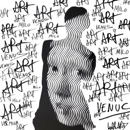 Peinture Vénus Jeune fille  par Wawapod | Tableau Pop-art Acrylique, Posca Icones Pop