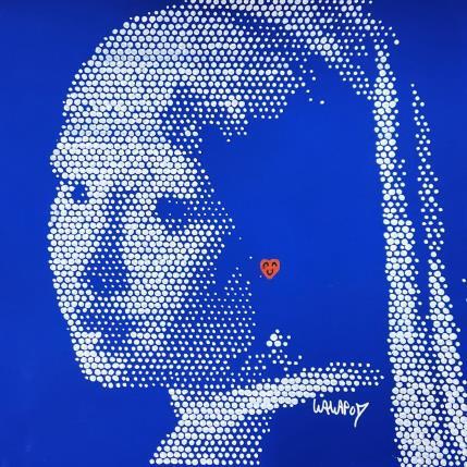 Painting Vermeer Cœur  by Wawapod | Painting Pop-art Acrylic, Posca Pop icons