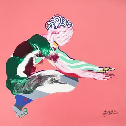 Peinture The seat par Cressanne | Tableau Figuratif Nu