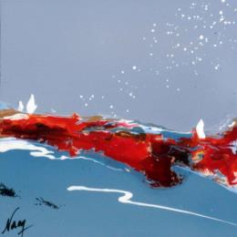 Peinture C 2340 par Naen | Tableau Abstrait Acrylique, Encre