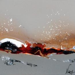 Painting C 2359 by Naen | Painting Abstract Acrylic, Ink