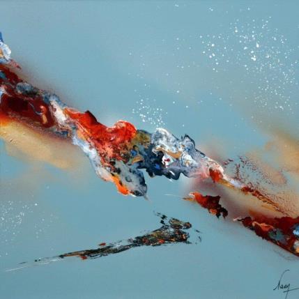 Painting C 2455 by Naen | Painting Abstract Acrylic, Ink