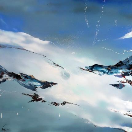 Peinture 592 par Naen | Tableau Abstrait Acrylique, Encre