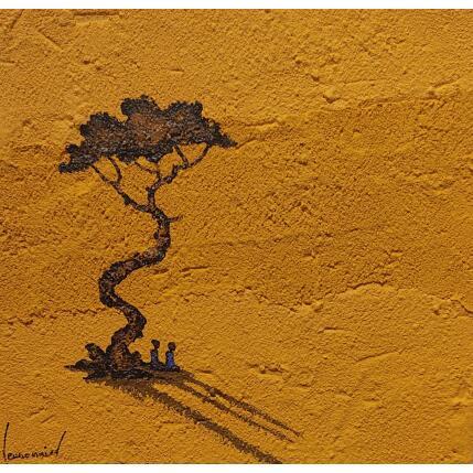 Gemälde A 407 von Lemonnier  | Gemälde Materialismus Acryl, Zinc Landschaften