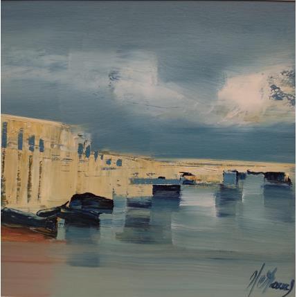 Peinture à travers les nuages par Héraud Alain | Tableau Figuratif Huile Marine, Paysages