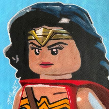 Peinture Wonder « L » par MR.P0pArT | Tableau Pop-art Acrylique, Posca Icones Pop