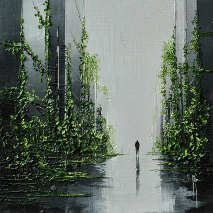 Peinture Désirer demain par Galloro Maurizio | Tableau Figuratif Huile Urbain