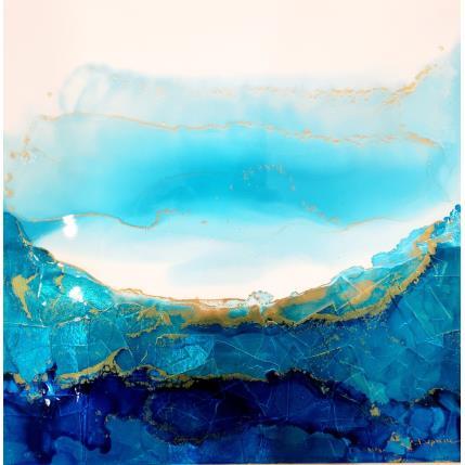 Painting Profondeur marine 1836 by Depaire Silvia | Painting Abstract Acrylic