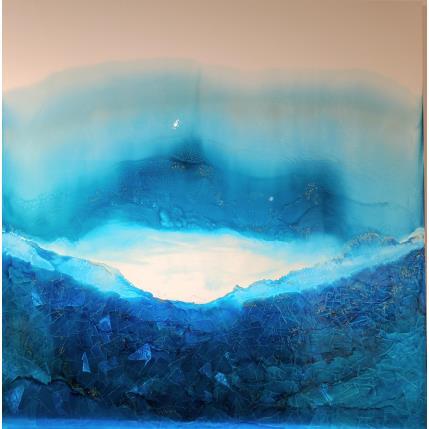 Painting Poésie marine 1670 by Depaire Silvia | Painting Abstract Acrylic