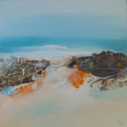 Peinture SONGE COTIER par Han | Tableau Abstrait Acrylique, Collage Nature