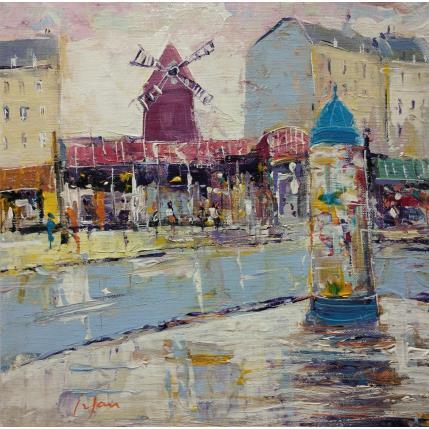 Peinture L'office des spectacles par Yavru Irfan | Tableau Figuratif Huile